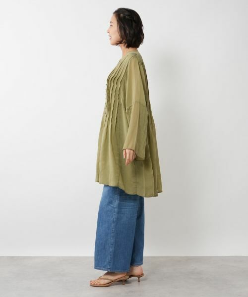 NEMIKA / ネミカ シャツ・ブラウス | シアータックチュニックブラウス【DEVOTION TWINS】 | 詳細2