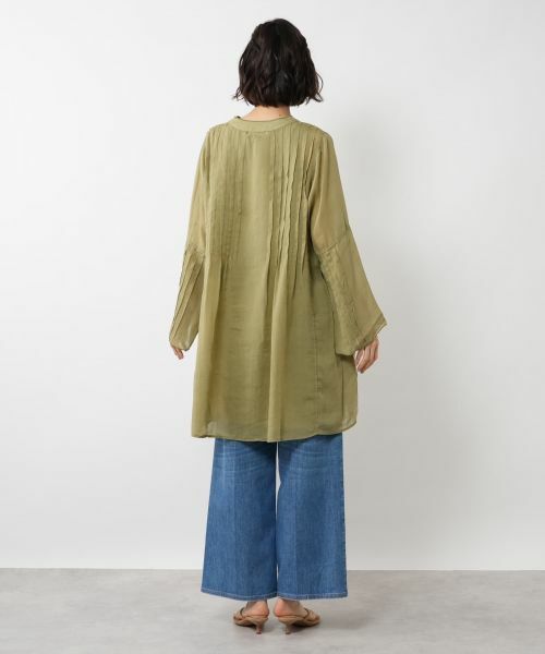 NEMIKA / ネミカ シャツ・ブラウス | シアータックチュニックブラウス【DEVOTION TWINS】 | 詳細3