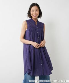 NEMIKA / ネミカ シャツ・ブラウス | ノースリーブチュニックブラウス【DEVOTION TWINS】