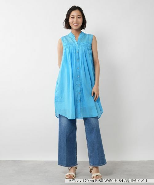 NEMIKA / ネミカ シャツ・ブラウス | ノースリーブチュニックブラウス【DEVOTION TWINS】 | 詳細9