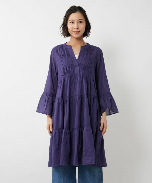 NEMIKA / ネミカ シャツ・ブラウス | ピンタックティアードチュニック【DEVOTION TWINS】 | 詳細12