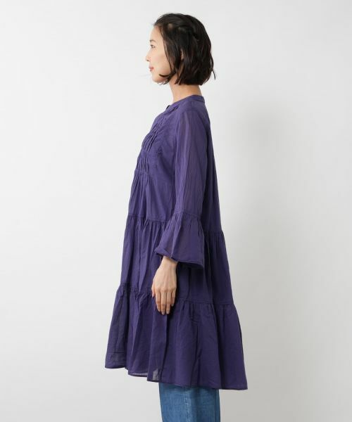 NEMIKA / ネミカ シャツ・ブラウス | ピンタックティアードチュニック【DEVOTION TWINS】 | 詳細13