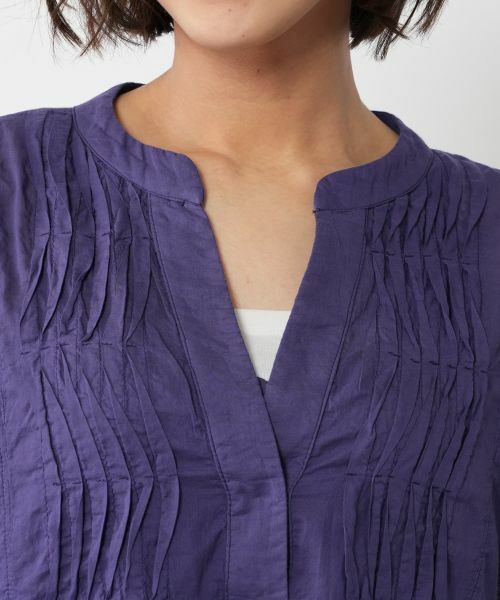 NEMIKA / ネミカ シャツ・ブラウス | ピンタックティアードチュニック【DEVOTION TWINS】 | 詳細15