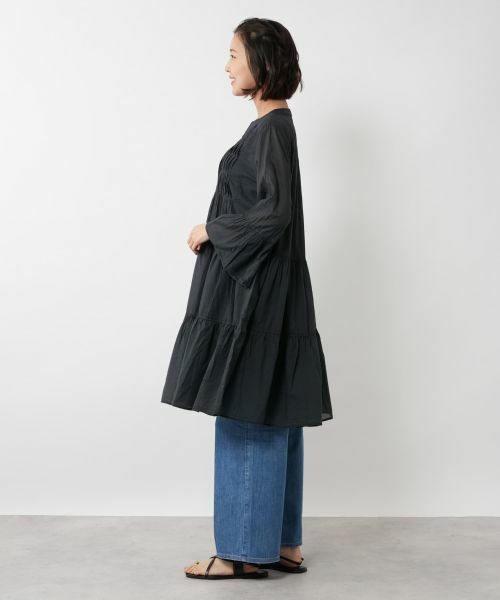 NEMIKA / ネミカ シャツ・ブラウス | ピンタックティアードチュニック【DEVOTION TWINS】 | 詳細2