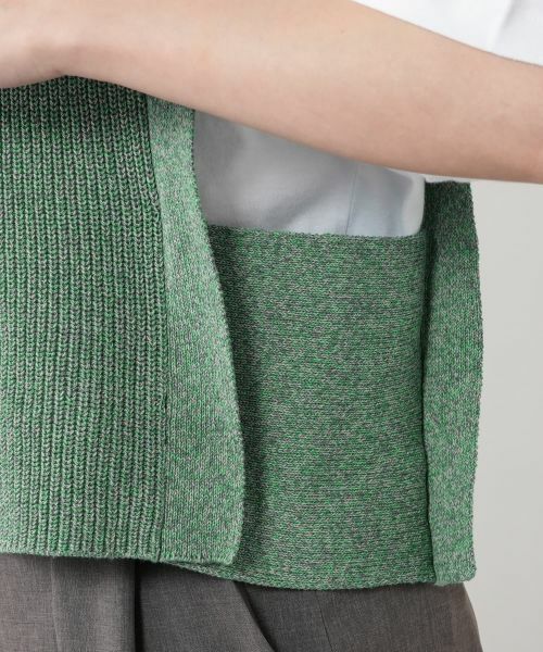 NEMIKA / ネミカ テーラードジャケット | メランジニットベスト【SACRA】 | 詳細13