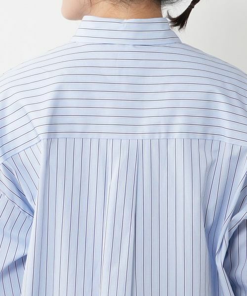 NEMIKA / ネミカ シャツ・ブラウス | ストライプクロップドシャツ【SACRA】 | 詳細11