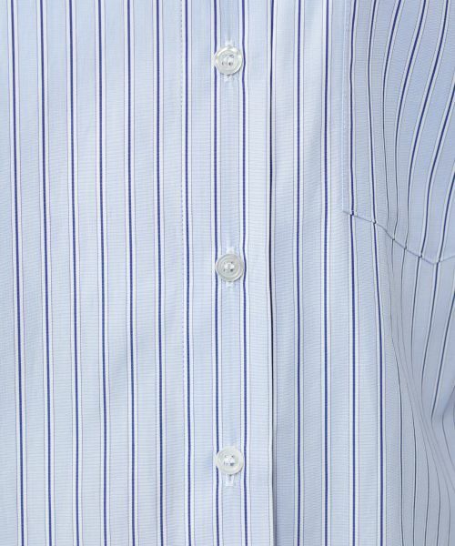 NEMIKA / ネミカ シャツ・ブラウス | ストライプクロップドシャツ【SACRA】 | 詳細15