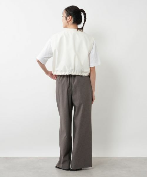 NEMIKA / ネミカ テーラードジャケット | ミリタリークロップドジレ【SACRA】 | 詳細6