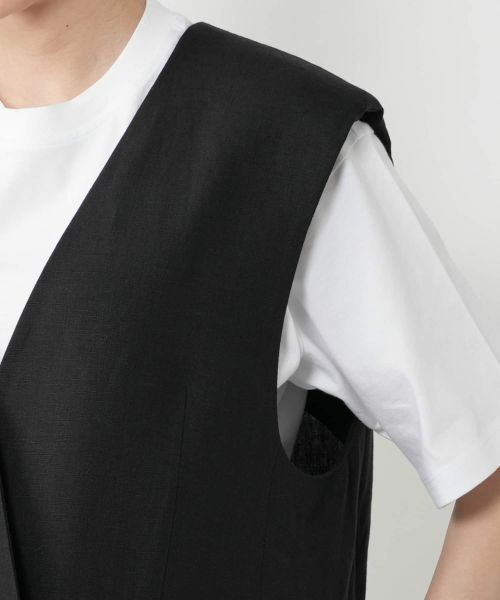 NEMIKA / ネミカ テーラードジャケット | Vネックベスト【SACRA】 | 詳細9