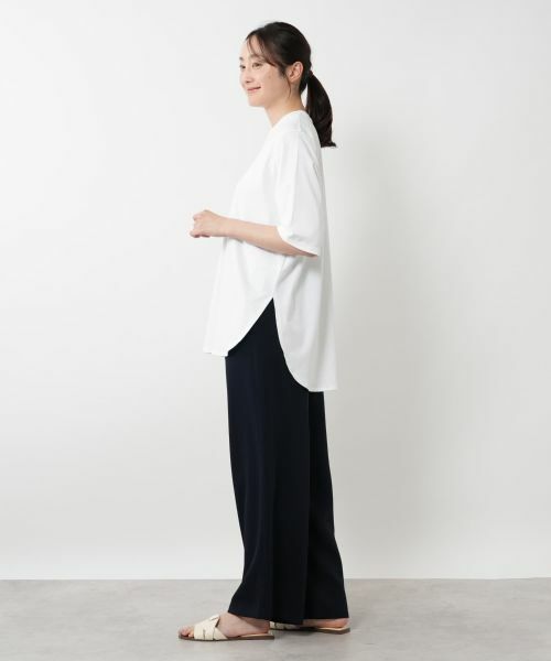 NEMIKA / ネミカ カットソー | ラウンドヘムTシャツ【SACRA】 | 詳細2