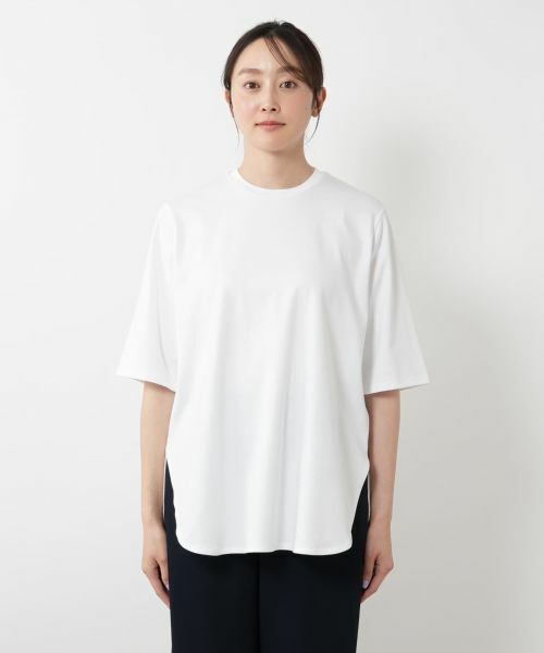 NEMIKA / ネミカ カットソー | ラウンドヘムTシャツ【SACRA】 | 詳細4