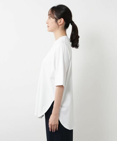 NEMIKA / ネミカ カットソー | ラウンドヘムTシャツ【SACRA】 | 詳細5