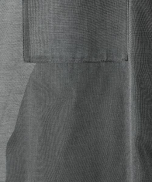 NEMIKA / ネミカ シャツ・ブラウス | シアーロングシャツ【SACRA】 | 詳細15