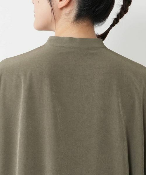 NEMIKA / ネミカ シャツ・ブラウス | スタンドカラー比翼ブラウス【SACRA】 | 詳細11