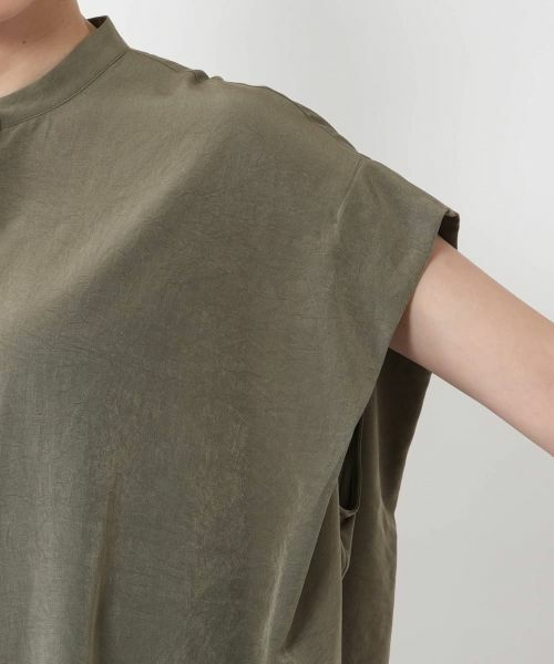 NEMIKA / ネミカ シャツ・ブラウス | スタンドカラー比翼ブラウス【SACRA】 | 詳細12