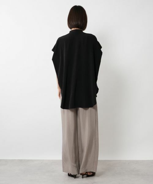 NEMIKA / ネミカ シャツ・ブラウス | スタンドカラー比翼ブラウス【SACRA】 | 詳細18