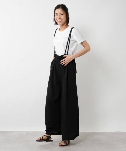 NEMIKA / ネミカ その他パンツ | サスペンダーワイドパンツ【SACRA】 | 詳細1