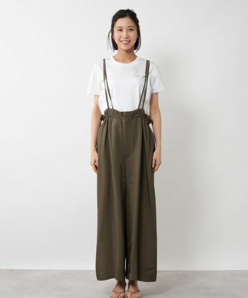 NEMIKA / ネミカ その他パンツ | サスペンダーワイドパンツ【SACRA】 | 詳細7