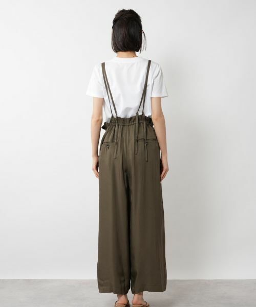 NEMIKA / ネミカ その他パンツ | サスペンダーワイドパンツ【SACRA】 | 詳細9