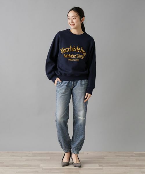 NEMIKA / ネミカ スウェット | ロゴスウェットトップス【PASSIONE】 | 詳細5