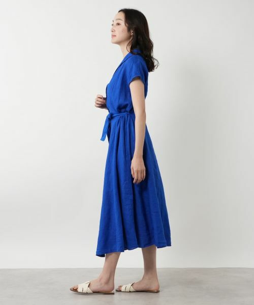 NEMIKA / ネミカ ドレス | ウエストベルトワンピース【ROBERT FRIEDMAN】 | 詳細5