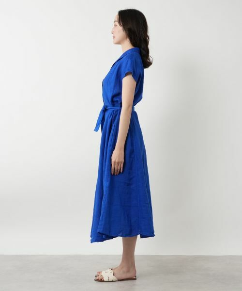 NEMIKA / ネミカ ドレス | ウエストベルトワンピース【ROBERT FRIEDMAN】 | 詳細9