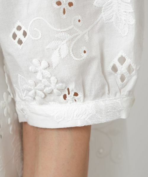 NEMIKA / ネミカ ドレス | フラワーカットワークワンピース【ROBERT FRIEDMAN】 | 詳細12