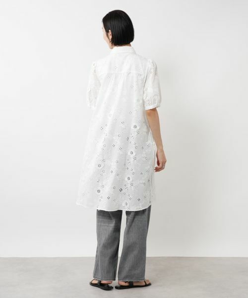 NEMIKA / ネミカ ドレス | フラワーカットワークワンピース【ROBERT FRIEDMAN】 | 詳細3