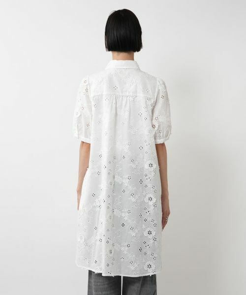 NEMIKA / ネミカ ドレス | フラワーカットワークワンピース【ROBERT FRIEDMAN】 | 詳細6