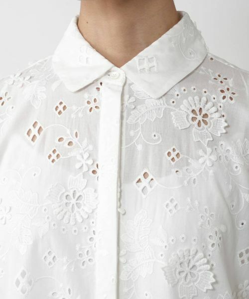 NEMIKA / ネミカ ドレス | フラワーカットワークワンピース【ROBERT FRIEDMAN】 | 詳細7