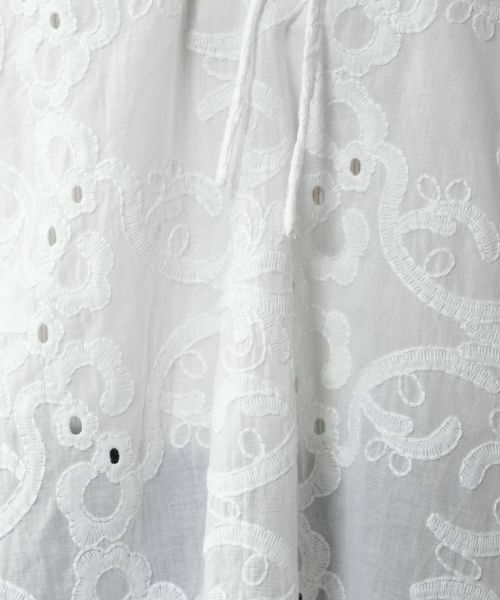 NEMIKA / ネミカ シャツ・ブラウス | アイレット刺繍ブラウス【ROBERT FRIEDMAN】 | 詳細11