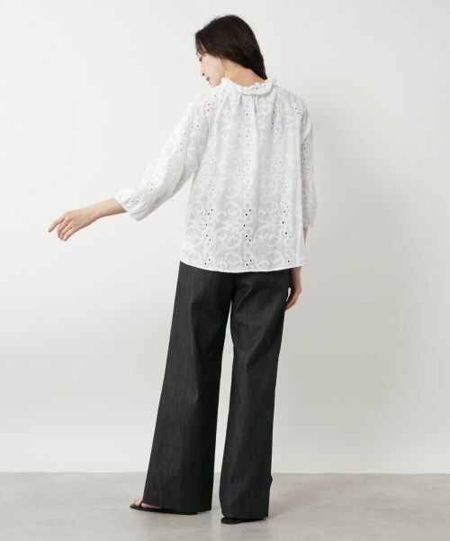 NEMIKA / ネミカ シャツ・ブラウス | アイレット刺繍ブラウス【ROBERT FRIEDMAN】 | 詳細3