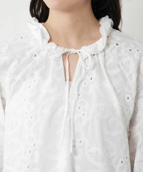 NEMIKA / ネミカ シャツ・ブラウス | アイレット刺繍ブラウス【ROBERT FRIEDMAN】 | 詳細7
