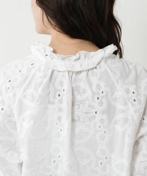 NEMIKA / ネミカ シャツ・ブラウス | アイレット刺繍ブラウス【ROBERT FRIEDMAN】 | 詳細8