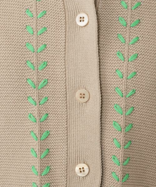 NEMIKA / ネミカ カーディガン・ボレロ | 刺繍デザインカーディガン【Jumper1234】 | 詳細12