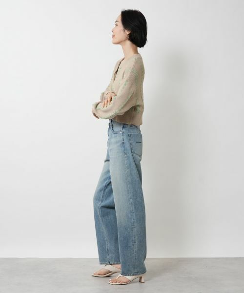 NEMIKA / ネミカ カーディガン・ボレロ | 刺繍デザインカーディガン【Jumper1234】 | 詳細2