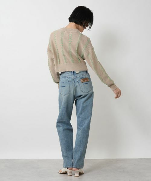 NEMIKA / ネミカ カーディガン・ボレロ | 刺繍デザインカーディガン【Jumper1234】 | 詳細3