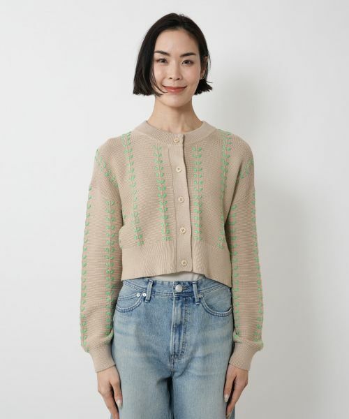 NEMIKA / ネミカ カーディガン・ボレロ | 刺繍デザインカーディガン【Jumper1234】 | 詳細4