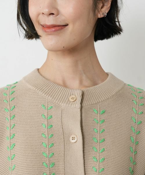 NEMIKA / ネミカ カーディガン・ボレロ | 刺繍デザインカーディガン【Jumper1234】 | 詳細7