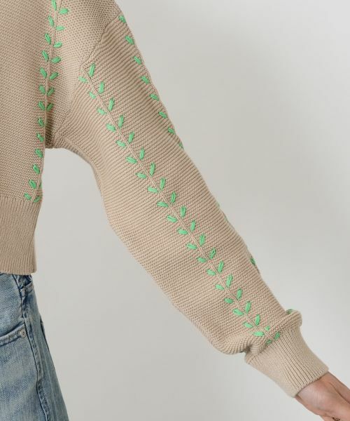 NEMIKA / ネミカ カーディガン・ボレロ | 刺繍デザインカーディガン【Jumper1234】 | 詳細9