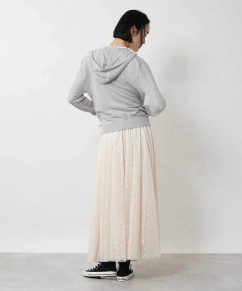 NEMIKA / ネミカ カーディガン・ボレロ | メッシュニットパーカー【Jumper1234】 | 詳細12