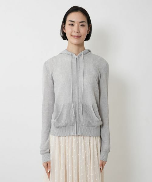 NEMIKA / ネミカ カーディガン・ボレロ | メッシュニットパーカー【Jumper1234】 | 詳細13