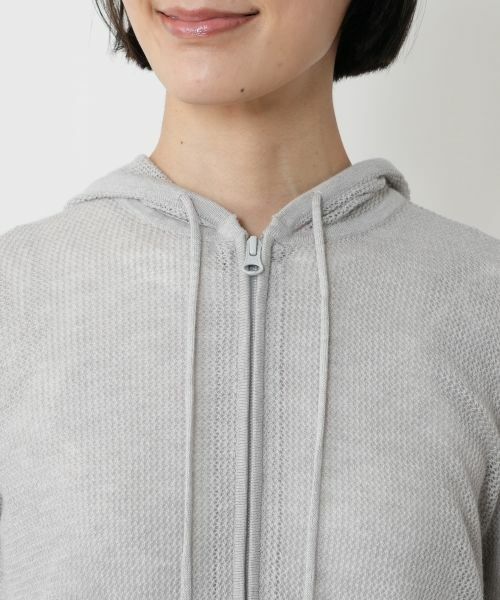 NEMIKA / ネミカ カーディガン・ボレロ | メッシュニットパーカー【Jumper1234】 | 詳細16
