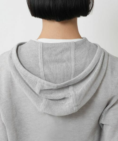 NEMIKA / ネミカ カーディガン・ボレロ | メッシュニットパーカー【Jumper1234】 | 詳細17