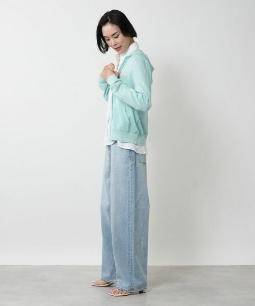 NEMIKA / ネミカ カーディガン・ボレロ | メッシュニットパーカー【Jumper1234】 | 詳細2