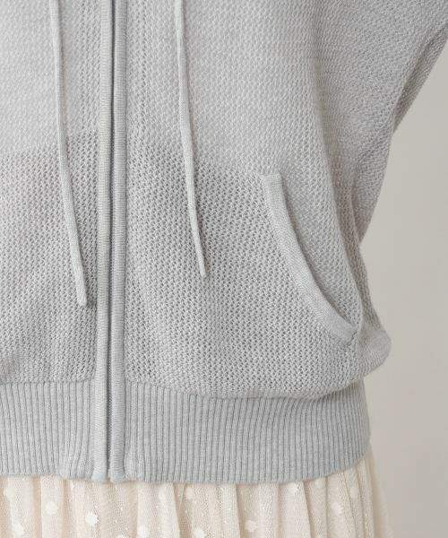 NEMIKA / ネミカ カーディガン・ボレロ | メッシュニットパーカー【Jumper1234】 | 詳細20