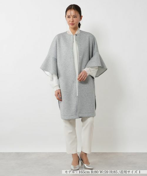 NEMIKA / ネミカ その他アウター | フレアスリーブコート【NEMIKA】 | 詳細1