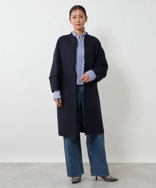 NEMIKA / ネミカ その他アウター | ノーカラーコート【NEMIKA】 | 詳細12