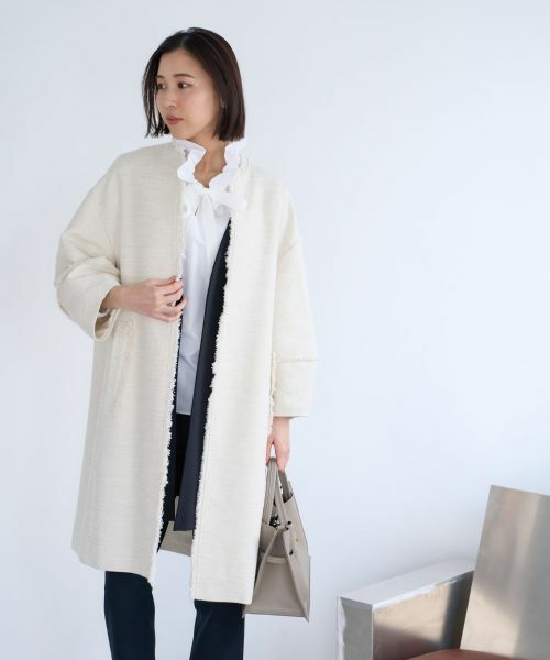 NEMIKA / ネミカ その他アウター | ノーカラーコート【NEMIKA】 | 詳細3