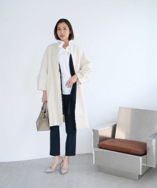 NEMIKA / ネミカ その他アウター | ノーカラーコート【NEMIKA】 | 詳細4